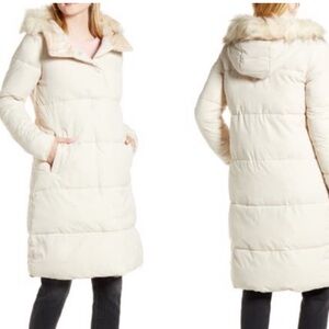 Rachel Parcell Hooded Puffer Coat NWT